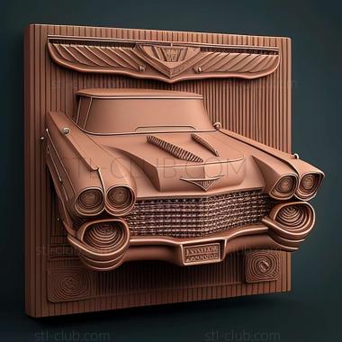 3D мадэль Cadillac Deville 1961 1964 (STL)